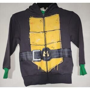 TMNT Mutant mayhem XS 4/5 kids hoodie